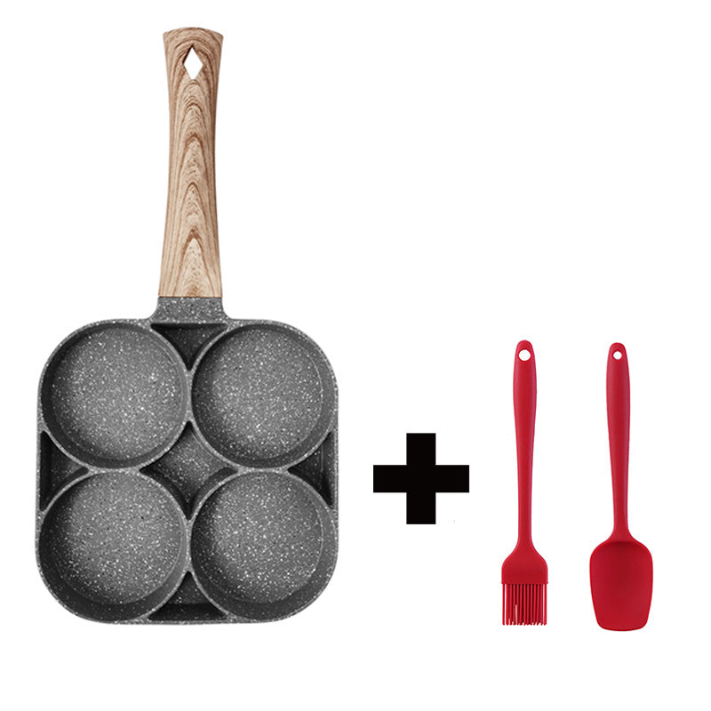 4-in-1 Chef: Multi-Functional Egg & Burger Pan