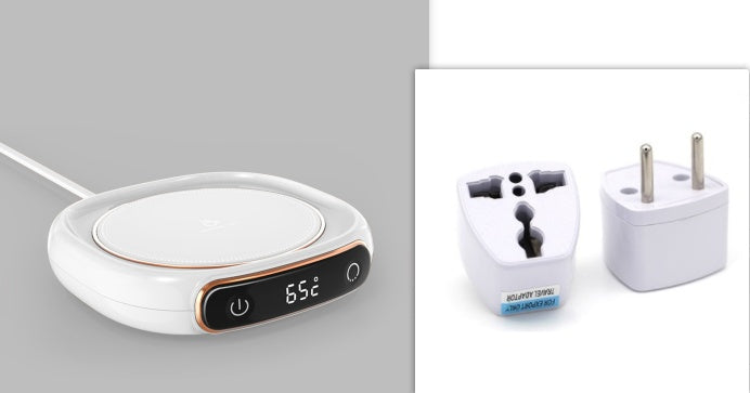 Smart Sip: Desktop Coffee Mug Warmer & Heating Pad