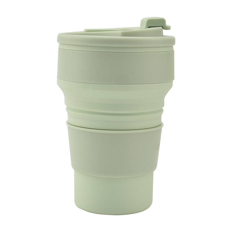 The Anywhere Mug: Portable Collapsible Cup with Lid