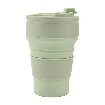 The Anywhere Mug: Portable Collapsible Cup with Lid