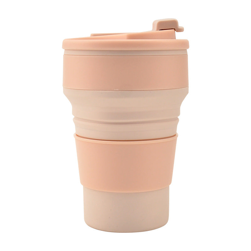 The Anywhere Mug: Portable Collapsible Cup with Lid