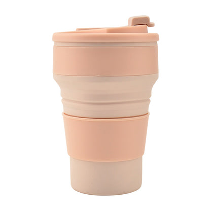 The Anywhere Mug: Portable Collapsible Cup with Lid