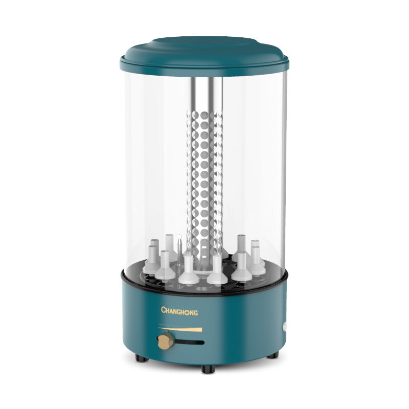 The Indoor BBQ Master: Smokeless Automatic Skewer Grill