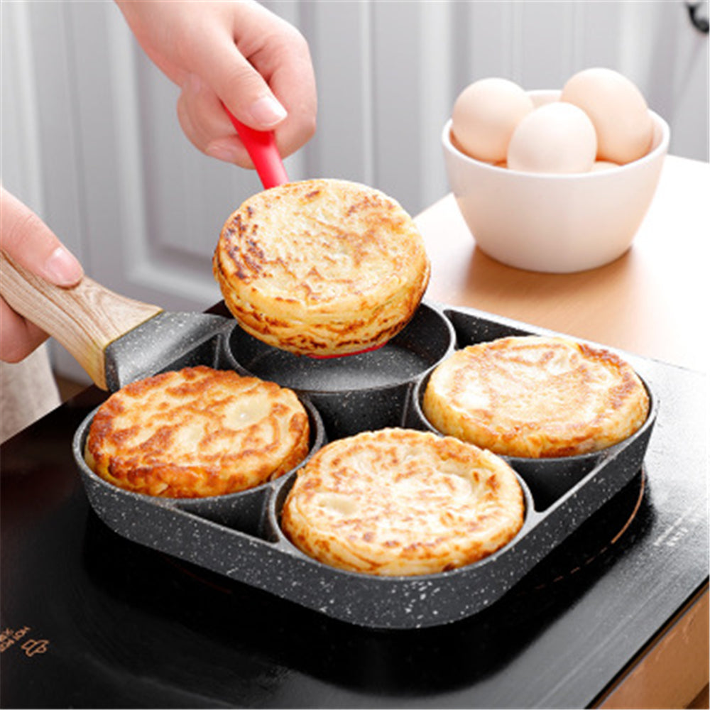 4-in-1 Chef: Multi-Functional Egg & Burger Pan
