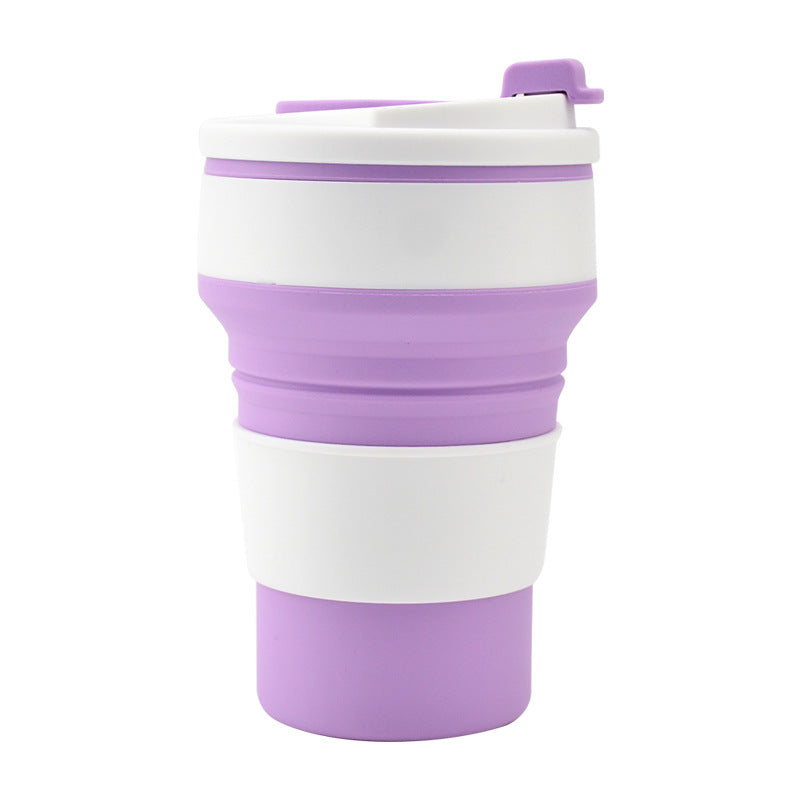 The Anywhere Mug: Portable Collapsible Cup with Lid